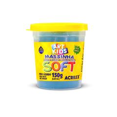 PACK X6 MASA DE MOLDEAR SOFT 150G AZUL