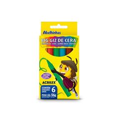 PACK X12 CRAYON DE CERA 6 COL