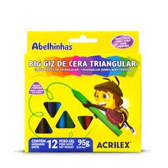 PACK X12 CRAYON TRIANGULAR 12 COL